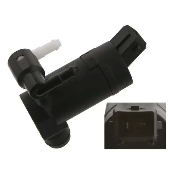 Image of Windscreen Washer Pump Water Pump window cleaning 34865 by Febi Bilstein