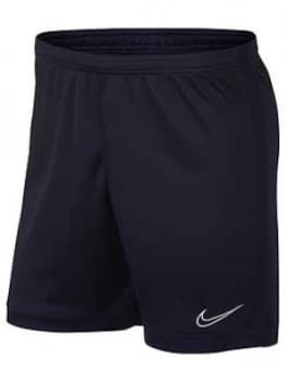 Image of Nike Junior Dry Knit Academy Short, Navy, Size S (8-9 Years)