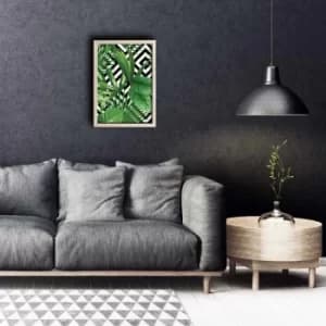 Image of KCT-004 Multicolor Decorative Framed MDF Painting