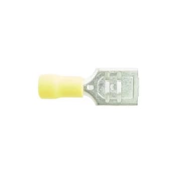 Image of WOT-NOTS Wiring Connectors - Yellow - Female Slide-On 375 - Pack of 25 - PWN795