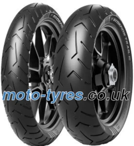 Image of Pirelli Scorpion Trail III ( 140/80 R17 TL 69V Rear wheel, M/C ) R-499946 Motorcycle Tyres Enduro Tyres