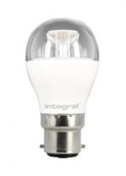 Image of Integral Mini Globe 6W (40W) 2700K 470lm B22 Non-Dimmable Clear Lamp
