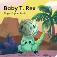 Image of baby t rex finger puppet book