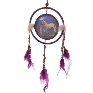 Image of Fantasy Unicorn Garden 16cm Dreamcatcher