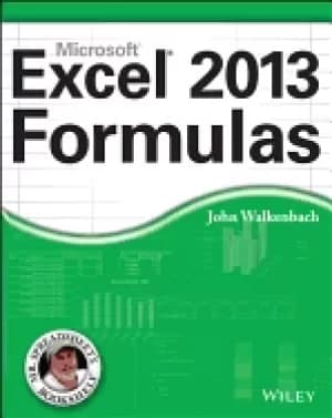 Image of excel 2013 formulas
