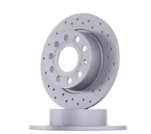 Image of ZIMMERMANN Brake disc 600.3234.52 Brake rotor,Brake discs VW,AUDI,SKODA,Golf V Schragheck (1K1),GOLF VI (5K1),Golf VII Schragheck (5G1, BQ1, BE1, BE2)