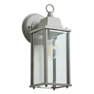 Image of Zinc ERIS Outdoor Wall Lantern Dove Grey