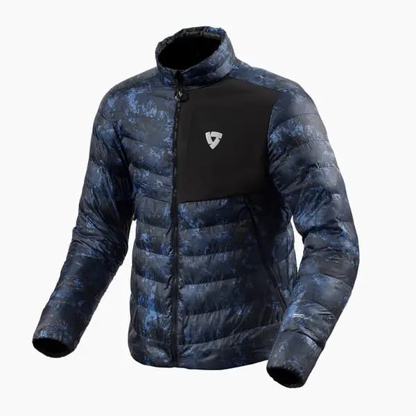 Image of REV'IT! Jacket Solar 3 Mid Layer Camo Blue Size S