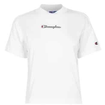 Image of Champion Script T Shirt - White