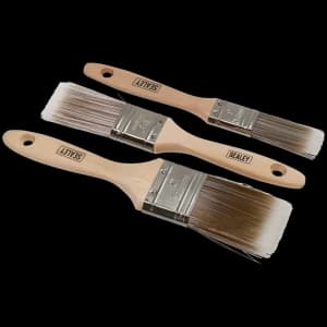 Image of Sealey 3 Piece Paint Brush Set