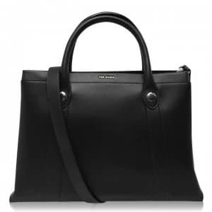 Image of Ted Baker Vincint Medium Zip Top - black