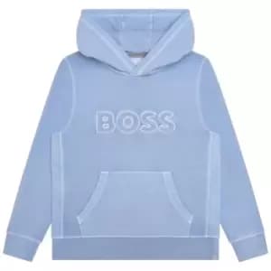 Image of Boss Boss Logo OTH Hoodie Juniors - Blue