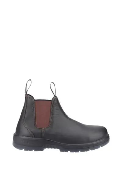 Image of Hard Yakka Mens Brumby Leather Dealer Boots UK Size 13 (EU 48) BROWN HYD032-BROWN-13