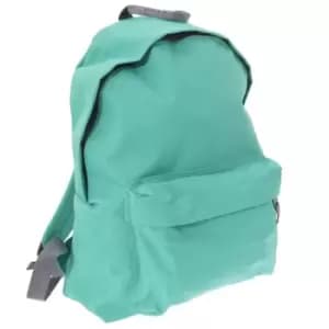 Image of Bagbase Fashion Backpack (18 Litres) (pack Of 2) (one Size, Mint/Light Grey)