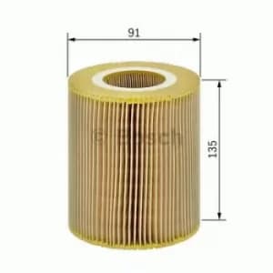 Image of Bosch 1457433044 Air Filter Insert S3044