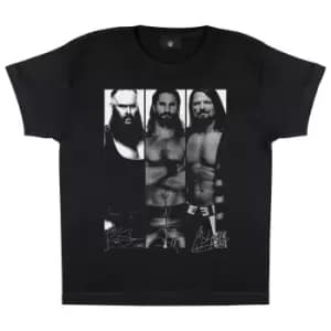 Image of WWE Girls Superstars Braun Strowman T-Shirt (7-8 Years) (Black)