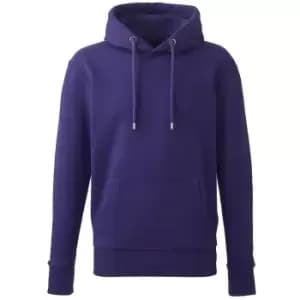 Image of Anthem Mens Organic Hoodie (L) (Purple)