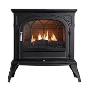 Image of Focal Point Leirvik Black Stove Fpfbq593