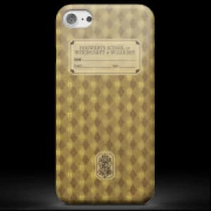 Image of Harry Potter Hufflepuff Text Book Phone Case for iPhone and Android - iPhone 6S - Snap Case - Matte