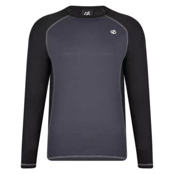 Image of Dare 2B Black 'Exchange' Thermal Base Layer Set - S