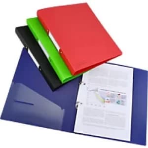 Image of Rapesco Germ-Savvy Antibacterial Ring Binders 2 ring Assorted Pack of 4
