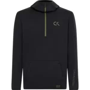 Image of Calvin Klein Performance Balaclava Hoodie - Black