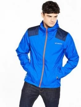 Image of Columbia Flashback Windbreaker Blue Size XL Men