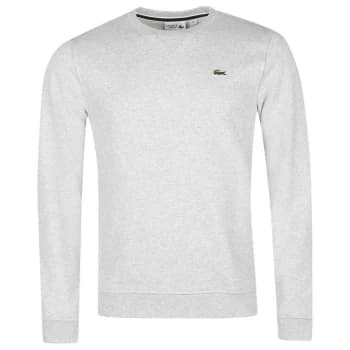 Image of Lacoste Fleece Sweatshirt - Grey