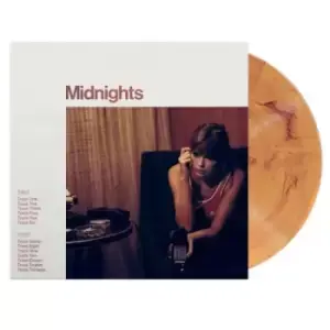Image of Taylor Swift Midnights - Blood Moon Vinyl Edition - Sealed 2022 UK vinyl LP 4579006