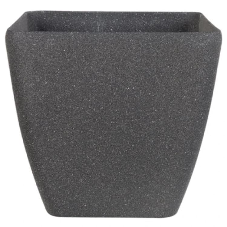 Image of Beliani Plant Pot Zeli 49cm Dark Grey