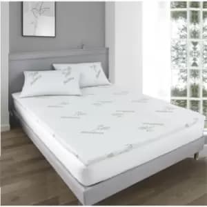 Image of Ezysleep Bamboo Memory Foam Mattress Topper Double 1 Inch