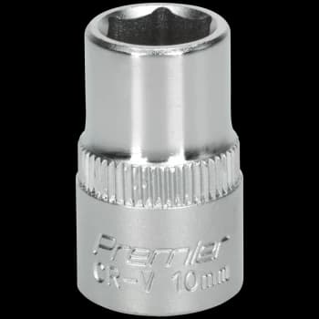 Image of Sealey 3/8" Drive Hexagon WallDrive Socket Metric 3/8" 10mm