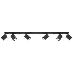 Image of Sollux Plafond Merida 6L Black