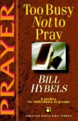 Image of prayer too busy not to pray