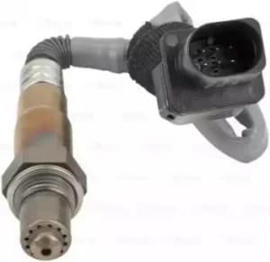 Image of Bosch 0258017038 Lambda Sensor LS17038 Oxygen O2 Exhaust Probe 5 Poles