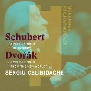 Image of Schubert Symphony No 8 Unfinished/Dvorak Symphony No 9 by Franz Schubert CD Album