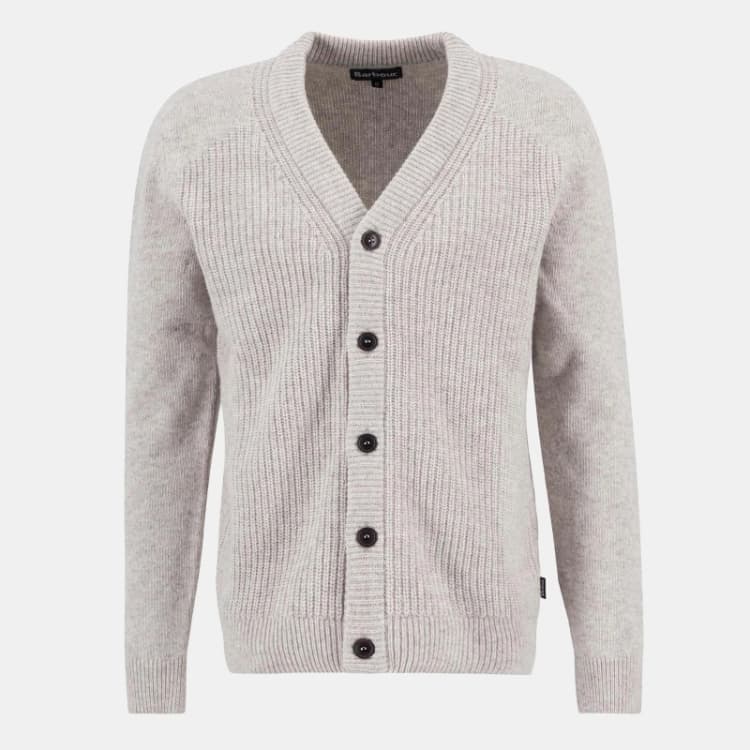 Image of Barbour Mainland Cardigan Mist GY18 male XL