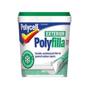 Image of Polycell Polyfilla Grey Ready mixed Filler 1kg