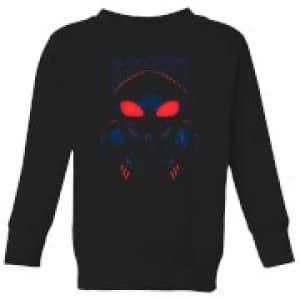 Image of Aquaman Black Manta Kids Sweatshirt - Black - 11-12 Years