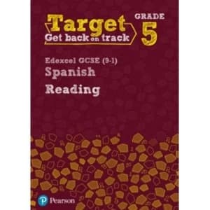 Image of Target Grade 5 Reading Edexcel GCSE (9-1) Spanish Workbook by Pearson Education Limited(Paperback)
