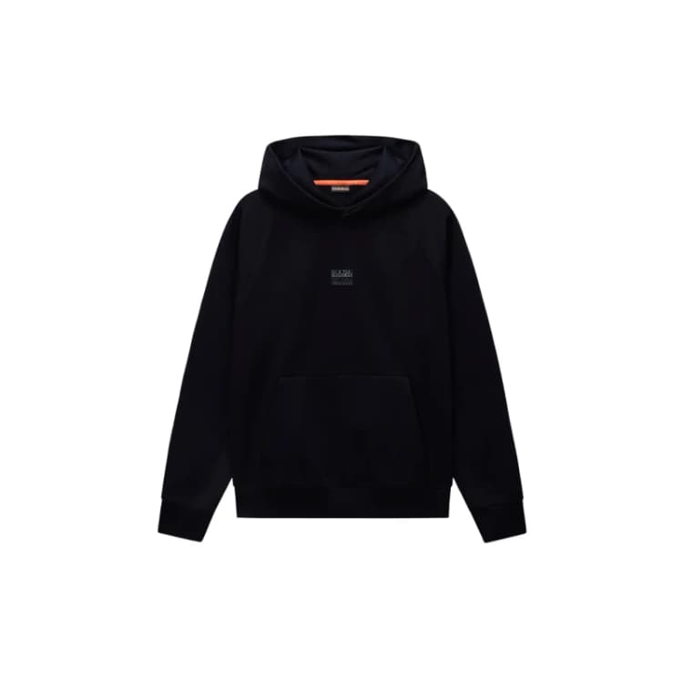 Image of Hooded sweatshirt Napapijri B-Elevated Logo Noir Male XS