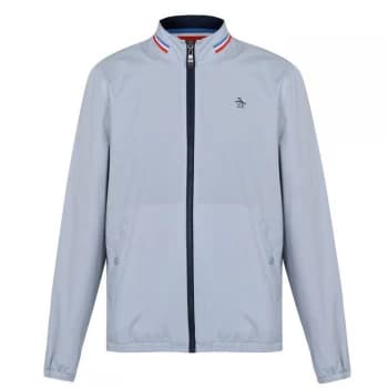 Image of Original Penguin Sleeve Reversible Jacket - Black Iris