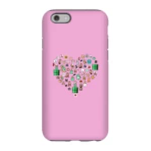 Image of Pixel Sprites Heart Phone Case - iPhone 6 - Tough Case - Gloss