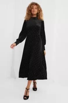 Image of Starstruck Velour Dress