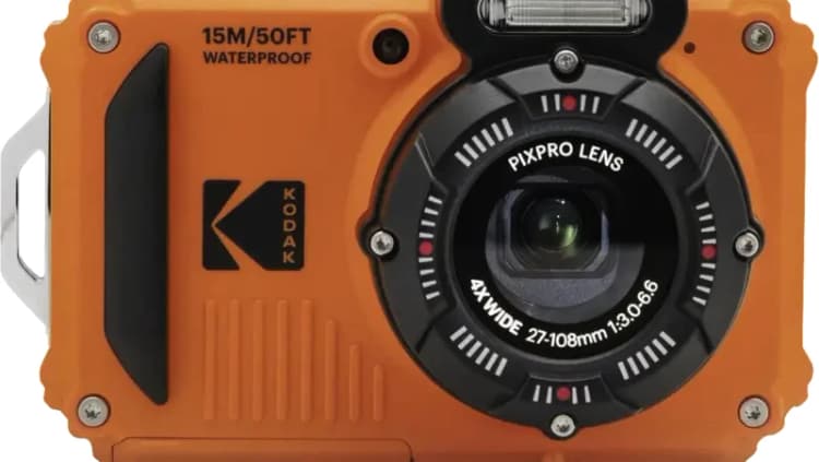 Image of Kodak PIXPRO WPZ2 1/2.3" Compact camera Black. Orange