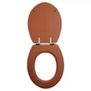Image of Interiors by PH Premier Housewares Light Oak Toilet Seat