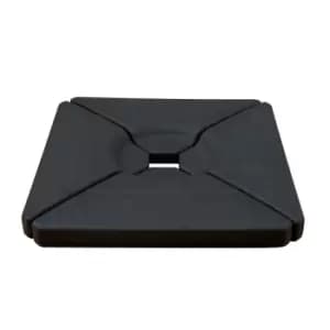 Image of LG Outdoor Fillable Cantilever Parasol Base - Black