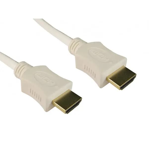 Image of Cables Direct 10m HDMI 1.4 High Speed with Ethernet Cable in White