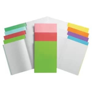 Image of A4 Exercise Book Split Page Plain/15mm Ruled No Margin 64 Page Lig...