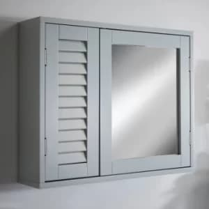 Image of Grey Tuscany Double-Door Cabinet Grey